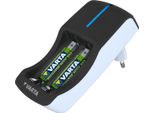 Varta 57646101451 Varta Mini Charger Incl. 2 Batterie Ricaricabili 2100 Mah Mignon Aa