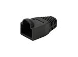 Logilink Professional MP0064 Manicotto Di Protezione Da Piegatura Logilink Per Connettori RJ45, Nero