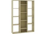 Divisorio/Libreria Rovere Sonoma 100X24X140 Cm Materiale A Base Di Legno