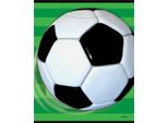 Borsa Da Calcio 3D 8 Pezzi Verde-Nero-Bianco - Taglia Unica
