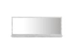 Specchio Da Bagno Grigio Cemento 90X10,5X37 Cm Materiale A Base Di Legno