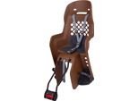 Polisport Joy Ff 29 Seggiolino Posteriore Per Bambini Per Montaggio Su Telaio - Marrone/Grigio Scuro