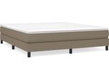 Struttura Letto Senza Materasso Taupe 160X200 Cm In Tessuto
