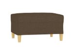 Vidaxl Sgabello Marrone 70X55X41 Cm In Tessuto