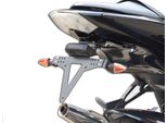 Porta Targa Zieger Classic Compatibile Con Kawasaki Z 750 Bj 2007-12 / R Bj 2007-12 / Z 1000 Bj 2007-09