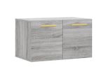 Vidaxl Armadio A Muro Grigio Sonoma 60X36,5X35 Cm Materiale In Legno
