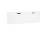 Vidaxl Armadio A Muro Bianco 100X36,5X35 Cm Materiale Legno