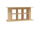 Vidaxl Supporto Per Acquario Rovere Sonoma 120X40X60 Cm Materiale A Base Di Legno