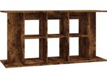 Vidaxl Supporto Per Acquario In Rovere Affumicato 120X40X60 Cm Materiale A Base Di Legno