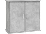 Vidaxl Supporto Per Acquario Grigio Cemento 81X36X73 Cm Materiale A Base Di Legno