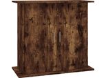 Vidaxl Supporto Per Acquario In Rovere Affumicato 81X36X73 Cm Materiale A Base Di Legno