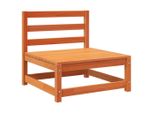 Divano Da Giardino Senza Braccioli Wax Brown 70X70X67 Cm In Legno Massiccio