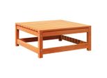 Sgabello Da Giardino Marrone Cera 70X70X30 Cm In Legno Di Pino Massiccio