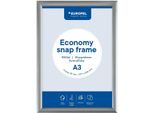 Europel 355093 Cornice Per Poster Europel Economy, Din A3, 25 Mm, Anodizzata Argento