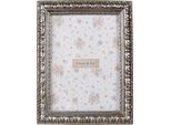 Cornice Per Foto Clayre & Eef 13X18 Cm In Plastica Color Argento