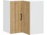 Vidaxl Parete Attrezzata Ad Angolo Lucca Artisan In Legno Di Rovere