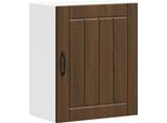 Vidaxl Pensile Da Cucina Lucca Brown In Legno Effetto Rovere