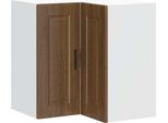 Vidaxl Pensile Angolare Da Cucina Porto Brown In Legno Effetto Rovere