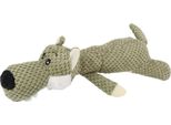 Cane Squittio Giocattolo Pulizia Denti Interattivo Simpatico Lupo Forma Peluche Cucciolo Masticare Per Animale Domestico Di Piccole Medie Dimensioni