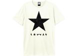 Amplified - Maglietta "Black Star"" Per Uomo/Donna Unisex GD1294 (3XL) (Bianco Sporco)"