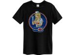 Amplified - Top Corto "Enema Of The State"" Da Donna GD2738 (Xxl) (Nero)"