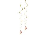 Boland - Fenicottero - Decorazione Da Appendere - Cartone SG38812 (Taglia Unica) (Rosa/Oro)