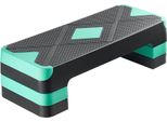 Stepper Aerobico A Gradini - Panca A Gradini Regolabile Di Colore Verde - Capacità Di Carico 250 Kg - Fitness Stepper Trainer