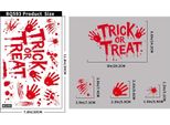 Inf Adesivi Per Finestre Con Impronte Di Mani Horror, Decorazioni Per Halloween, 8 Pezzi