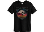 Amplified - Maglietta "Skull Planet"" Per Uomo/Donna Unisex GD1576 (3XL) (Nero)"