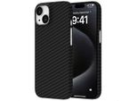 Cover Per Iphone 15 - Poliammide® - Custodia Rigida/Copertura Posteriore Accezz - Nero