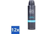 Dove Men+Care – Clean Comfort – Deodorante Spray – Antitraspirante – 150 Ml - Confezione Risparmio - 12 Pezzi