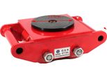 Skateboard Per Macchine Pesanti, Capacità Di Carico 6T, Rotelle A 360 Gradi, Rosso