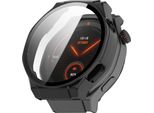 Inf Custodia Protettiva Per Honor Watch 5 Ultra, Pc + Vetro Temperato Nero