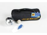 Set Da Bocce - 3 Palline In Busta Nera Con Zip