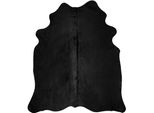 Vidaxl Tappeto In Vera Pelle Bovina Nera 150X170 Cm