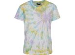 Urban Classics Donna - Camicia Boyfriend Tie Dye Pastello - Xxl
