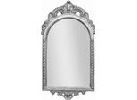 Casa Padrino Specchio Barocco Argento 51 X 5 X H. 93 Cm - Elegante Specchio Da Parete In Stile Barocco - Mobili Barocchi