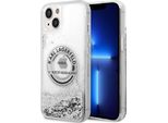 Karl Lagerfeld Klhcp14Slcrsgrs Custodia Rigida Per Iphone 14/ 15 / 13 6,1 Srebrny/Argento Liquid Glitter Rsg