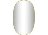 Specchio Da Parete Golden 80X50 Cm