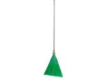 Scopa Cleonix 3805G, Sorgo, Verde, Manico In Metallo 148 Cm