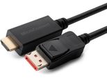 Microconnect MC-DP-HDMI-1004K Adattatore Per Cavo Video 1 M Displayport Nero