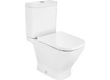 Roca The Gap - Vaso Combinato Per Wc, Scarico Inferiore, Bianco A342478000