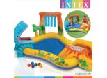 Centro Giochi Gonfiabili Dinosauro Intex Pool 249X191X109 Cm 57444NP