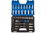 Draper Set Di Bussole E Cricchetto 3/8 Metrico (42 Pezzi)