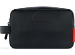 Bugatti Pelle Borsa Da Toilette Clark Washbag Black Nero