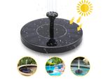 Jopassy Solarpump 1,5W Pompa Per Fontana Solare Pompa Per Laghetto Solare Con 6 Stili Di Fontana 190L/H Pompa Per Acqua Sola Fontana Solare