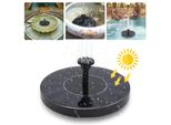 Jopassy Pompa Solare 1,5W Fontana Giardino Fontana Con 6 Stili Di Fontana 190L/H Pompa Acqua Solare Pompa Fontana Pompa Stagno Solare