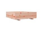 Vidaxl Fioriera 90X90X26,5 Cm In Legno Massiccio Di Abete Douglas