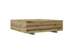 Vidaxl Fioriera 90X90X26,5 Cm In Legno Di Pino Impregnato