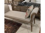 PompööS By Casa Padrino Luxury Baroque Bench Provence Grey / Brown 170 Cm - Designed By Harald GlööCkler